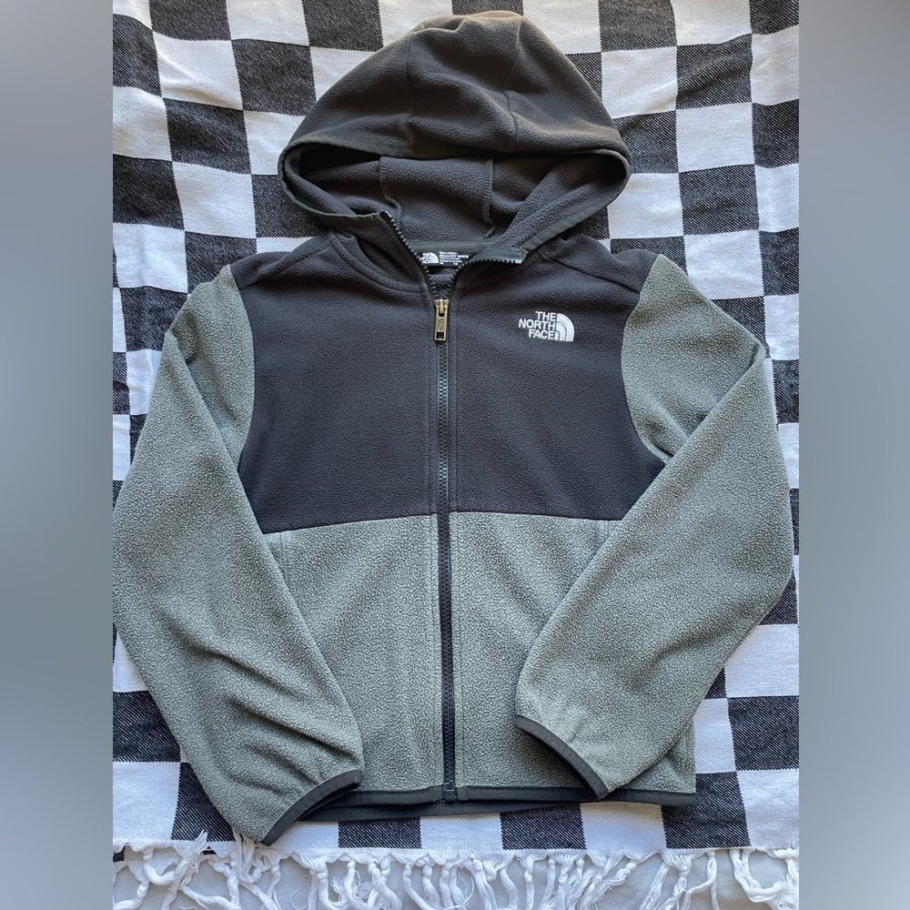 The North Face Kids' Two-Tone Gray Hoodie